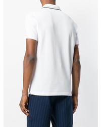 Мужская белая футболка-поло от Fay