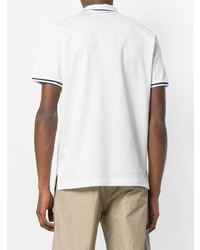 Мужская белая футболка-поло от Paul & Shark