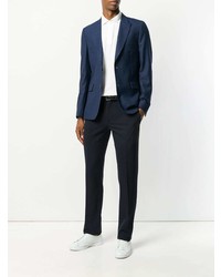 Мужская белая футболка-поло от Dell'oglio