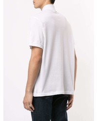 Мужская белая футболка-поло от Brioni