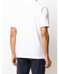 Мужская белая футболка-поло от Hydrogen