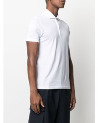 Мужская белая футболка-поло от Malo