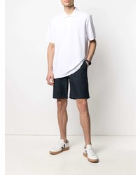 Мужская белая футболка-поло от ECOALF