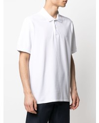 Мужская белая футболка-поло от ECOALF
