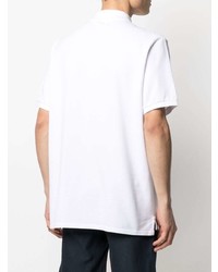 Мужская белая футболка-поло от ECOALF