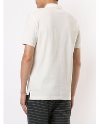 Мужская белая футболка-поло от Kent & Curwen