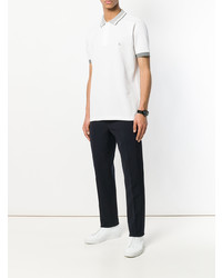 Мужская белая футболка-поло от Fay