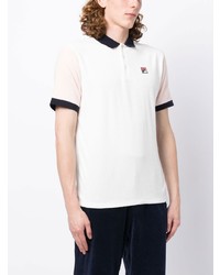 Мужская белая футболка-поло от Fila