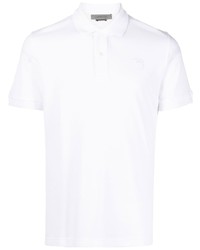 Мужская белая футболка-поло от Corneliani