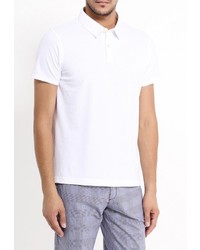Мужская белая футболка-поло от Cortefiel