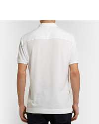Мужская белая футболка-поло от Gucci