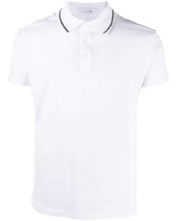 Мужская белая футболка-поло от Cruciani