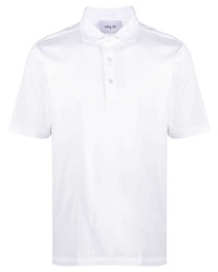 Мужская белая футболка-поло от D4.0