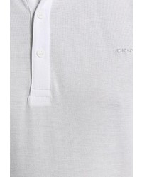 Мужская белая футболка-поло от DKNY