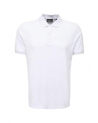 Мужская белая футболка-поло от DKNY