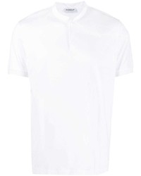 Мужская белая футболка-поло от Dondup