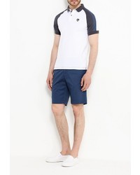 Мужская белая футболка-поло от EA7