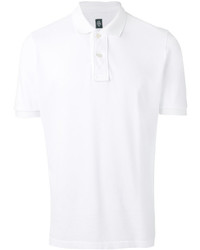 Мужская белая футболка-поло от Eleventy