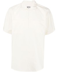 Мужская белая футболка-поло от Engineered Garments