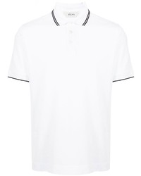 Мужская белая футболка-поло от Ermenegildo Zegna