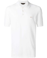 Мужская белая футболка-поло от Ermenegildo Zegna XXX