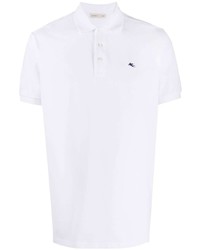 Мужская белая футболка-поло от Etro