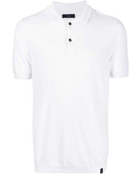 Мужская белая футболка-поло от Fay