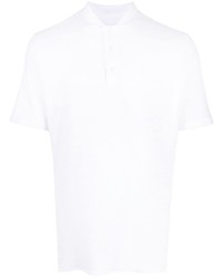 Мужская белая футболка-поло от Fedeli