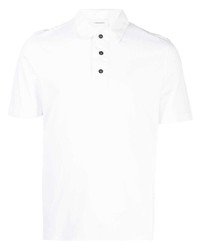 Мужская белая футболка-поло от Ferragamo