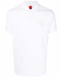 Мужская белая футболка-поло от Ferrari