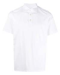 Мужская белая футболка-поло от Finamore 1925 Napoli