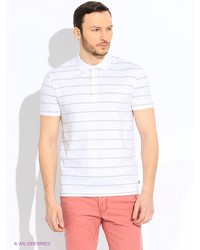 Мужская белая футболка-поло от FiNN FLARE