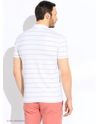 Мужская белая футболка-поло от FiNN FLARE