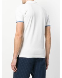 Мужская белая футболка-поло от Fay