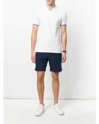 Мужская белая футболка-поло от Fay