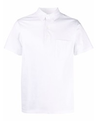 Мужская белая футболка-поло от Fortela