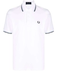 Мужская белая футболка-поло от Fred Perry