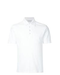 Мужская белая футболка-поло от Gieves & Hawkes