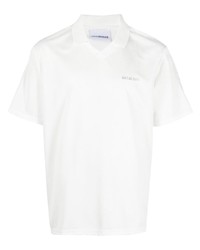 Мужская белая футболка-поло от Han Kjobenhavn