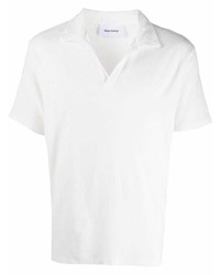 Мужская белая футболка-поло от Harmony Paris