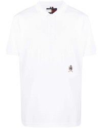 Мужская белая футболка-поло от Hilfiger Collection