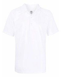 Мужская белая футболка-поло от Hydrogen