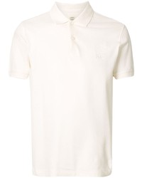 Мужская белая футболка-поло от Kent & Curwen