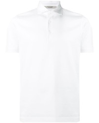 Мужская белая футболка-поло от La Fileria For D'aniello