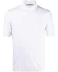 Мужская белая футболка-поло от La Fileria For D'aniello