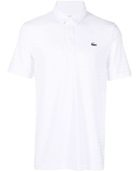 Мужская белая футболка-поло от Lacoste