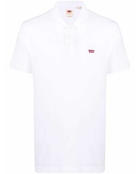 Мужская белая футболка-поло от Levi's