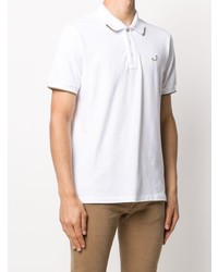 Мужская белая футболка-поло от Jacob Cohen