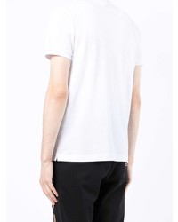 Мужская белая футболка-поло от Ea7 Emporio Armani