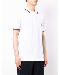 Мужская белая футболка-поло от Pyrenex